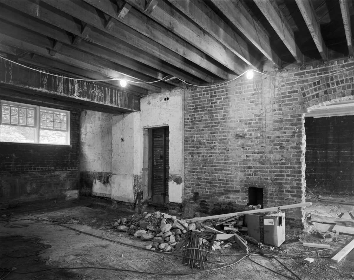 Basement-Looking-SE-B&W